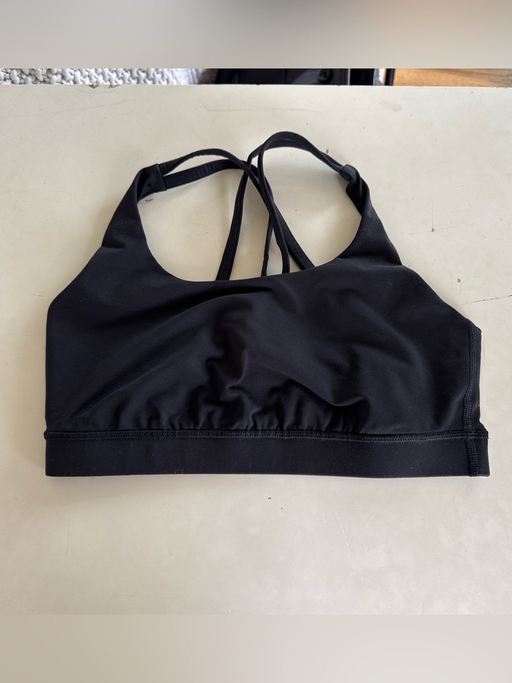 Lululemon energy bra in black size 8